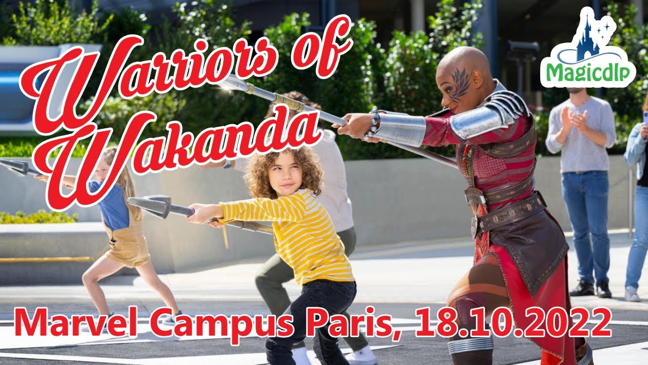 Warriors of Wakanda Marvel Campus 18.10.2022 - Disneyland Paris