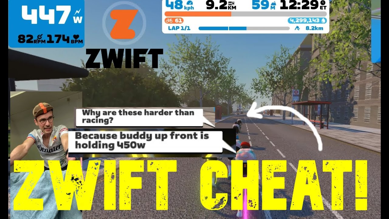 Zwift Cheater breaks the race :( - Stage 2 The Big Spin