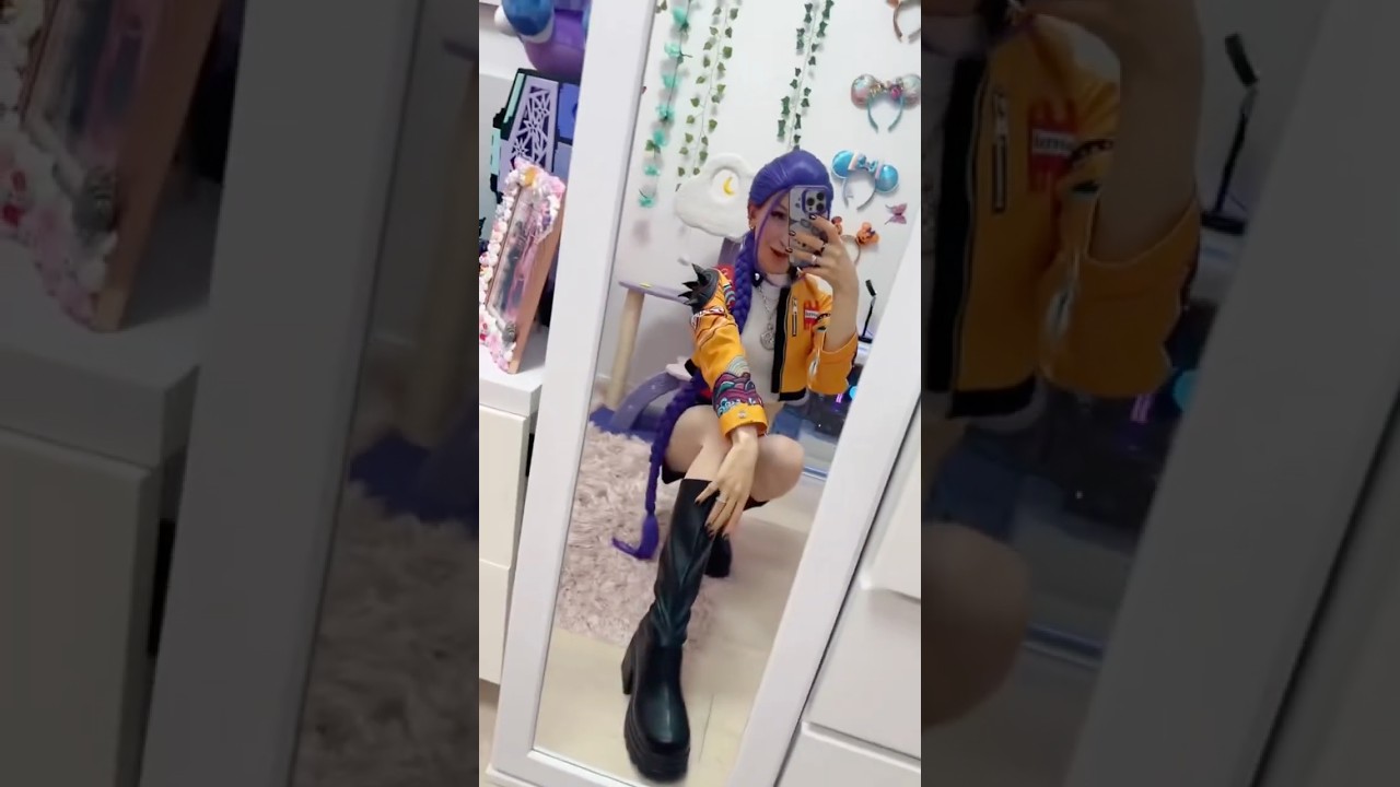 RUMI KPOP DEMON HUNTERS COSPLAY💜💙