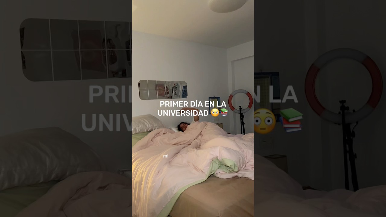 primer d&iacute;a de universidad online🥹 journaling en melanieguanipa.com #espa&ntilde;a #vlog #universidad