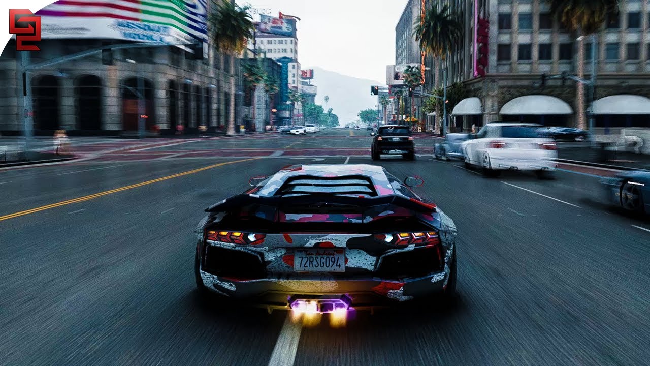 GTA V Remastered - Ultra Realistic Graphics - [4K] Maximum Settings Gameplay - Realism Beyond + RTGI