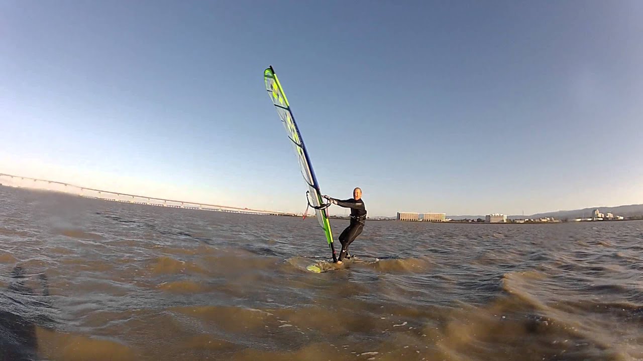 Freestyle Brian:  Backwind Sailing and Heli-Tack