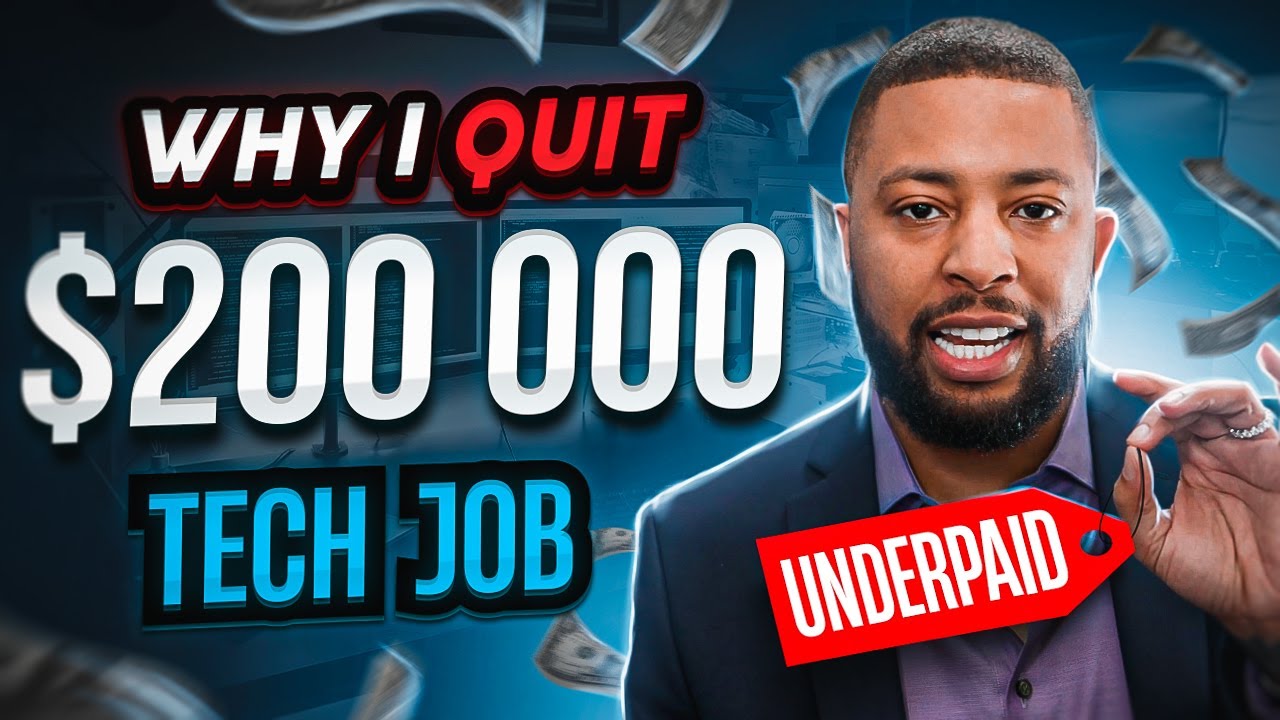 I Quit My $200k Remote Tech Job and Here's What Happened