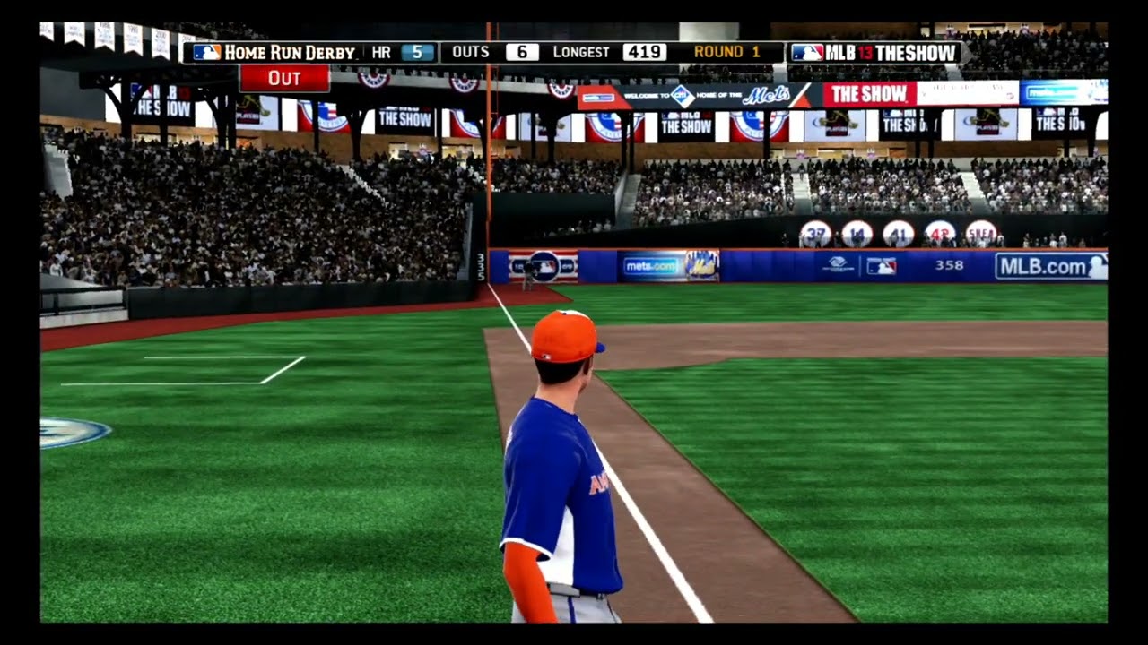 DH 1055  MLB 13 The Show   Home Run Derby #29 Adrian Gonzalez