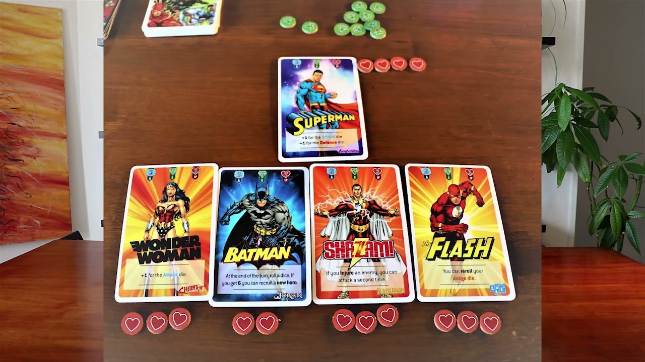 Justice League: Ultimate Battle Cards - How to Play