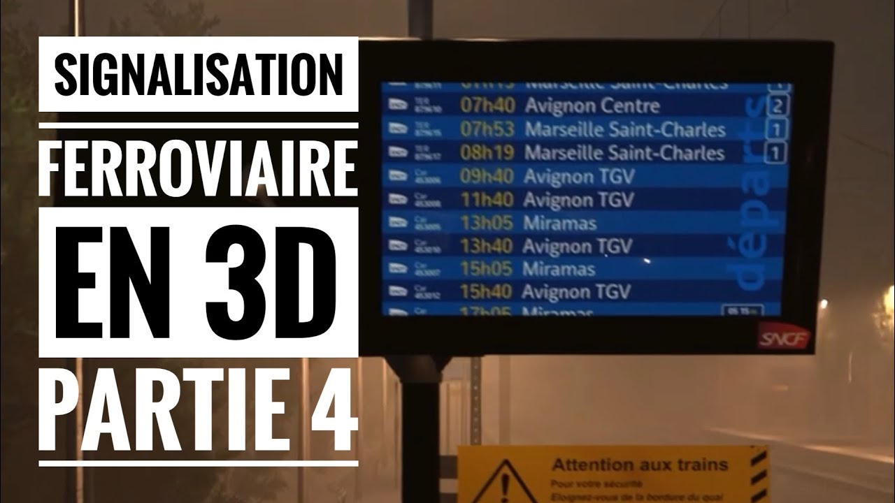 Partie 4 - Signalisation SNCF : le jaune clignotant