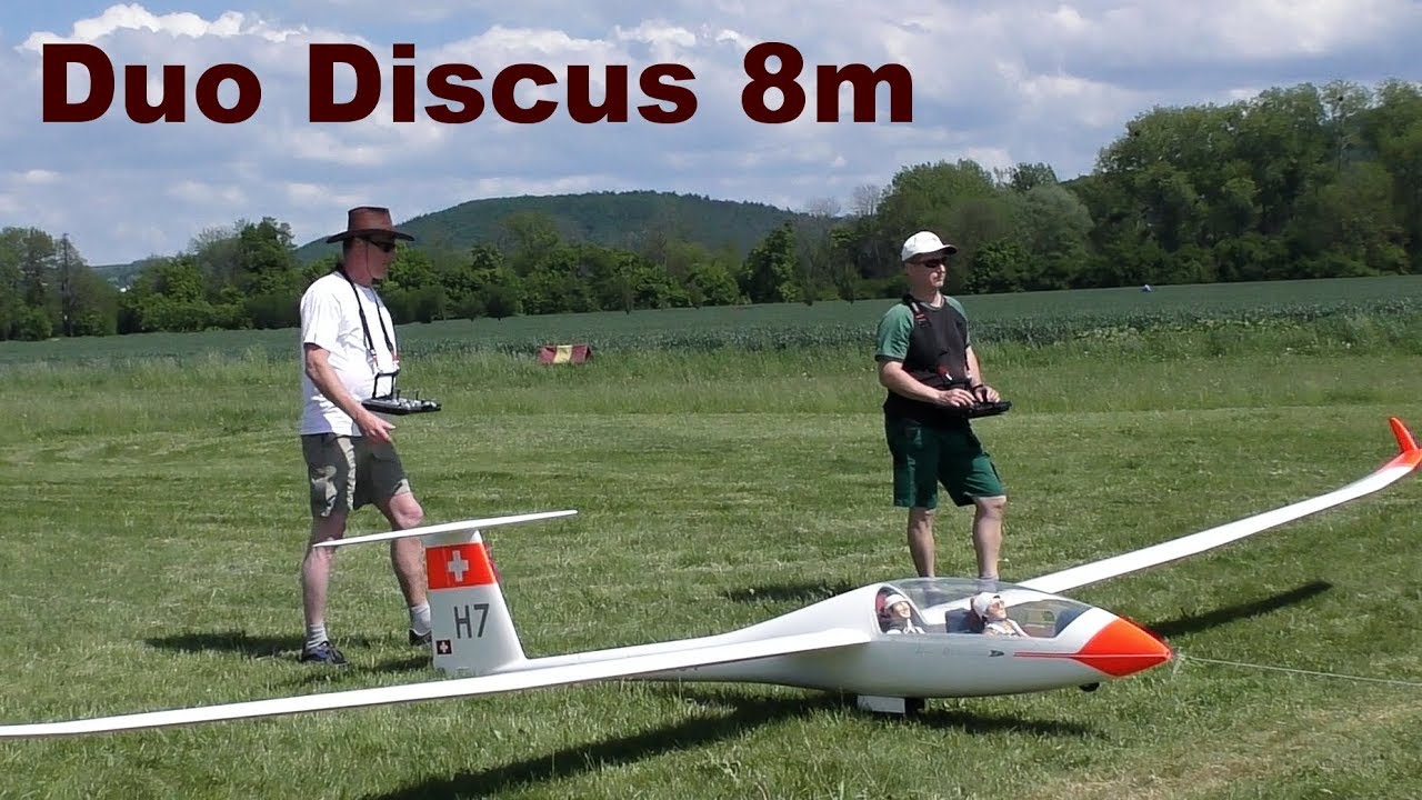 Duo Discus, giant scale RC sailplane, 2019