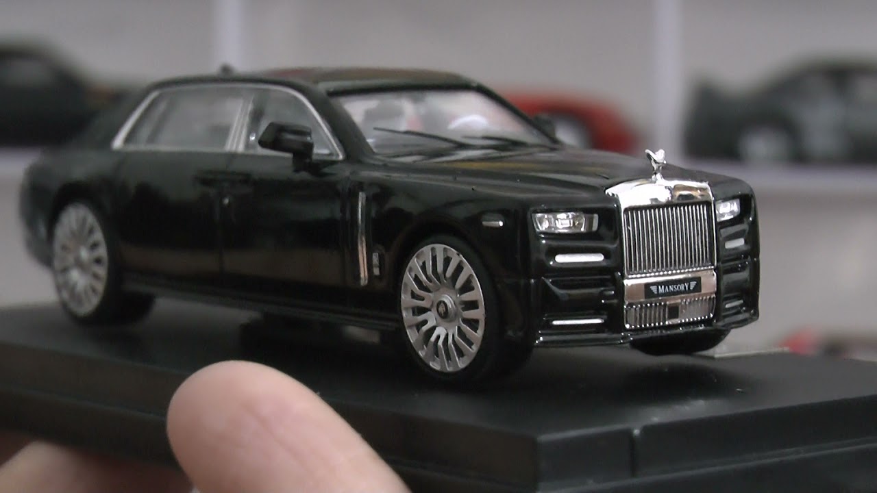 Unboxing Time micro Mansory Rolls Royce phantom VIII generation diamond black