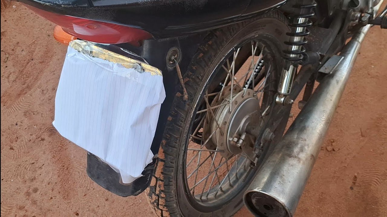 Como fazer a troca da seta traseira da Cg 125 e Cg 150 passo a passo