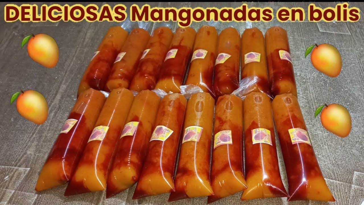 DELICIOSAS Mangonadas con chamoy especial para negocio