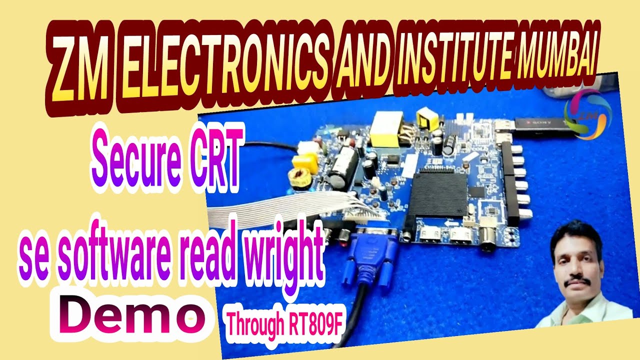 secure crt software training in ZM institute by Zaheer Khan
