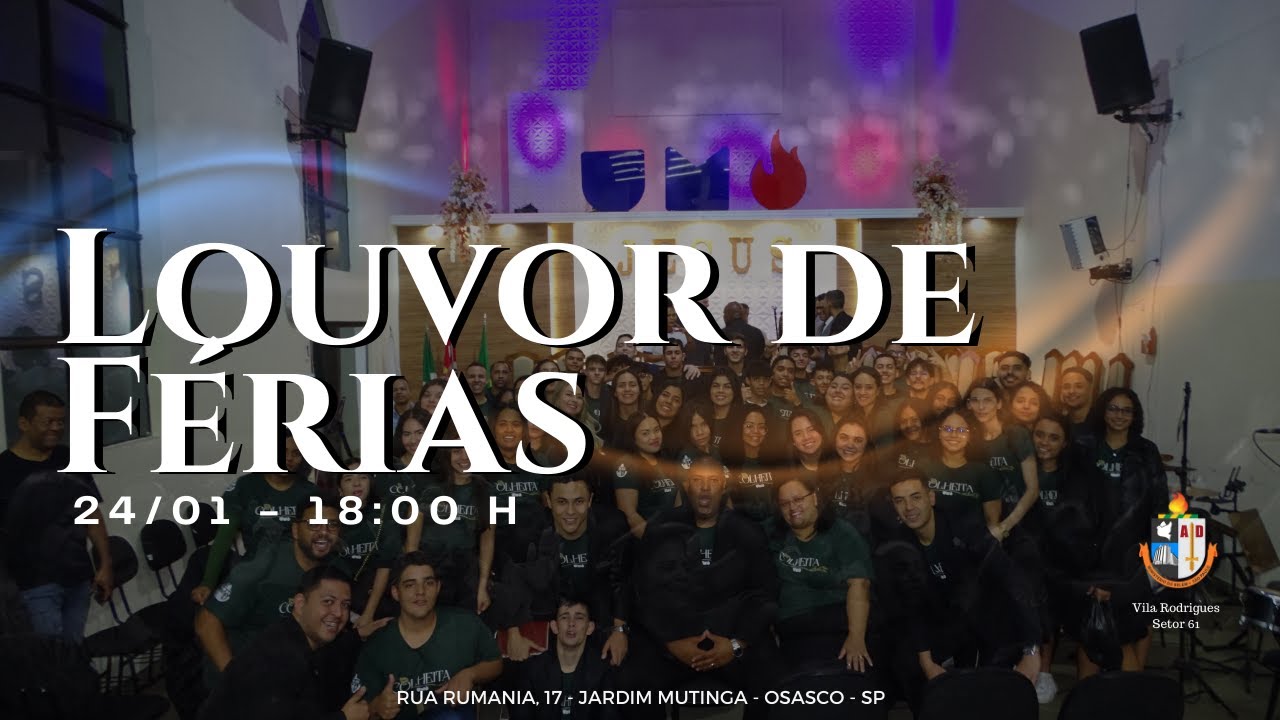 Louvor de Férias | 24/01/2026