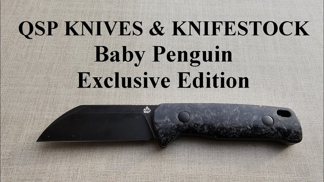 Нож QSP, детеныш пингвина, эксклюзив KNFS.