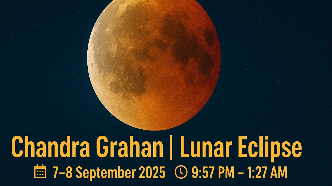 🌚 Chandra Grahan Live 2025 | Rare Lunar Eclipse with Bhajans, Mantras & Chandrama Songs @RPQUBE 🙏❤️
