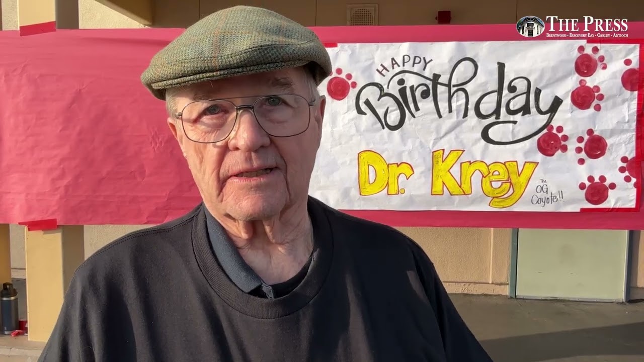 R. Paul Krey Elementary celebrate namesake's 90th birthday