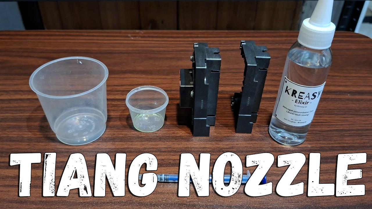 Tutorial Ganti Tiang Nozzle Printer DTF