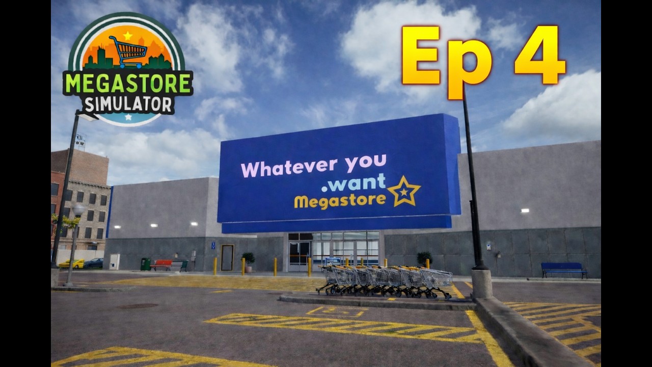 Show me the money! Megastore Simulator (No Commentary)