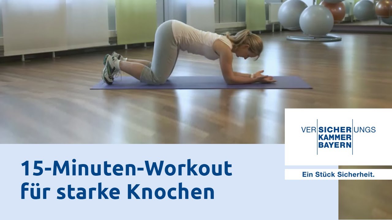 15-Minuten-Workout für starke Knochen - Versicherungskammer Bayern