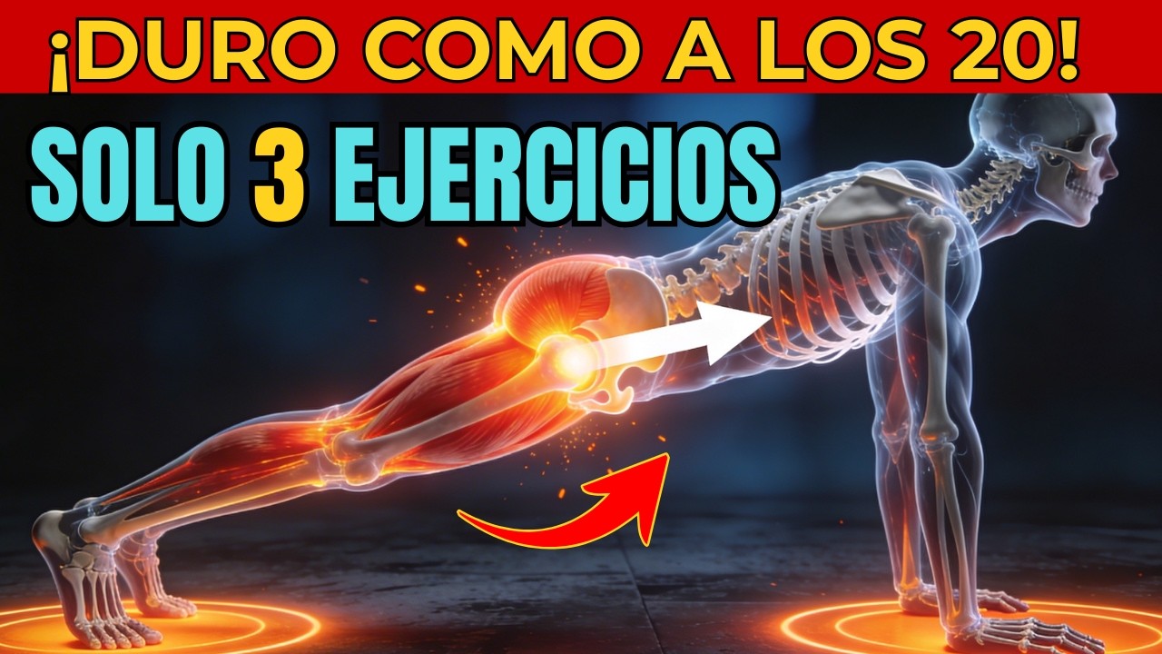 DESPUÉS de los 50: 3 MOVIMIENTOS que Sustituyen un ENTRENAMIENTO Completo