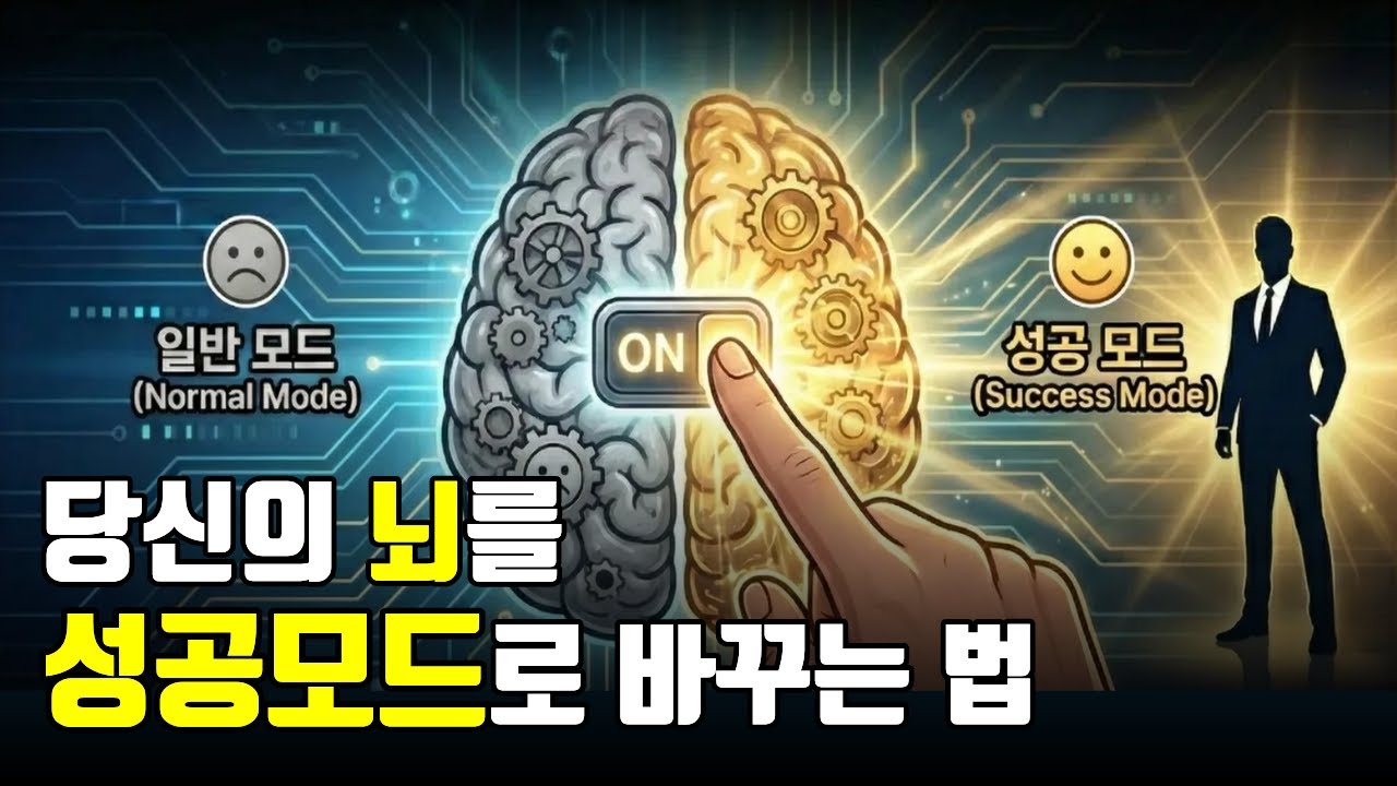 당신의 뇌를 성공모드로 바꾸는 법. 작심삼일, 의자 박약에서 벗어나 뇌의 자동화 시스템 이해