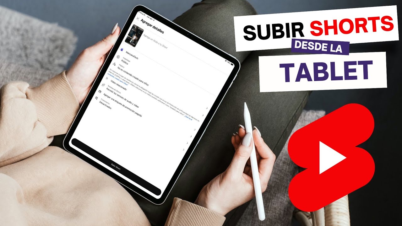 como subir Shorts a YouTube en Tablet / ipad 2026 ✅️