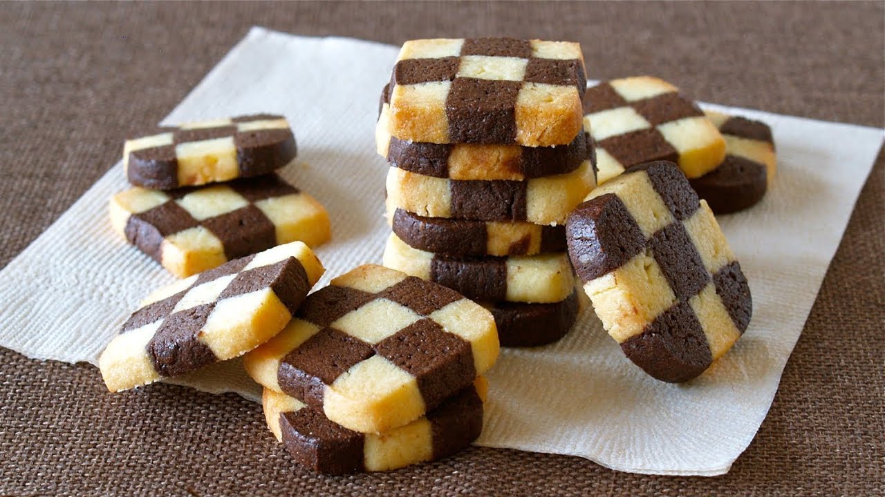 How to Make Checkerboard Cookies (EASY Ice Box Cookie Recipe) | OCHIKERON | Create Eat Happy :)