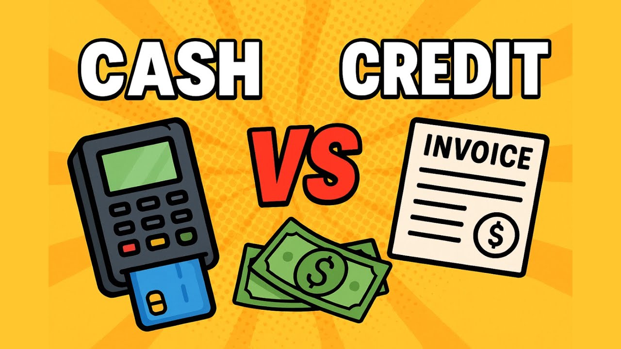 Cash vs Credit Transactions Explained | Accounting Basics