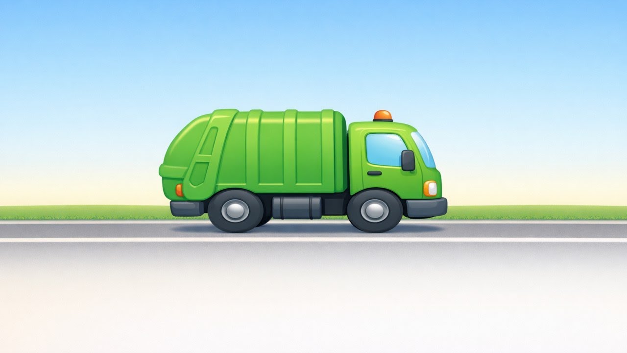 Garbage Truck | Play & Sing with GrannyTipp (Animated)