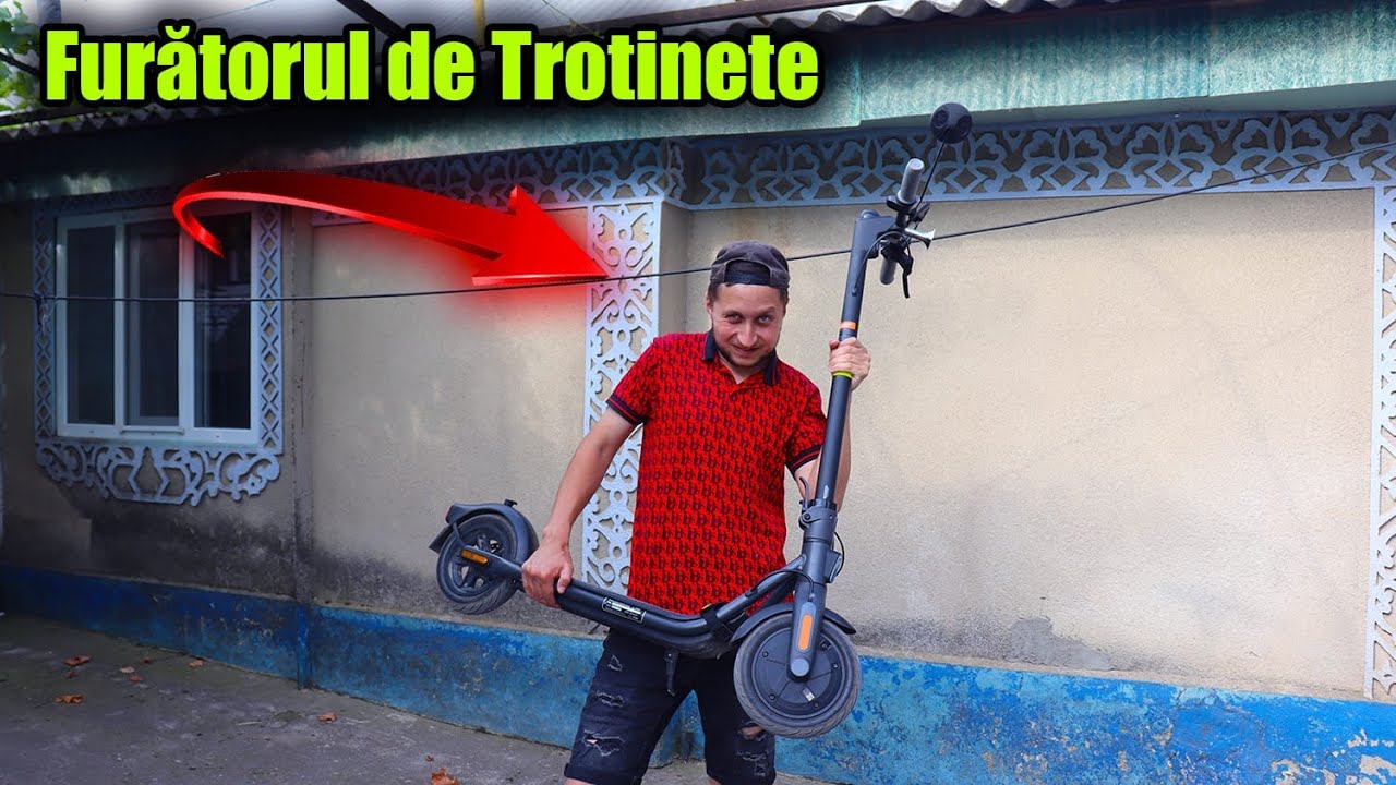 Nu era doar o trotinetă. Era RĂZBUNARE.