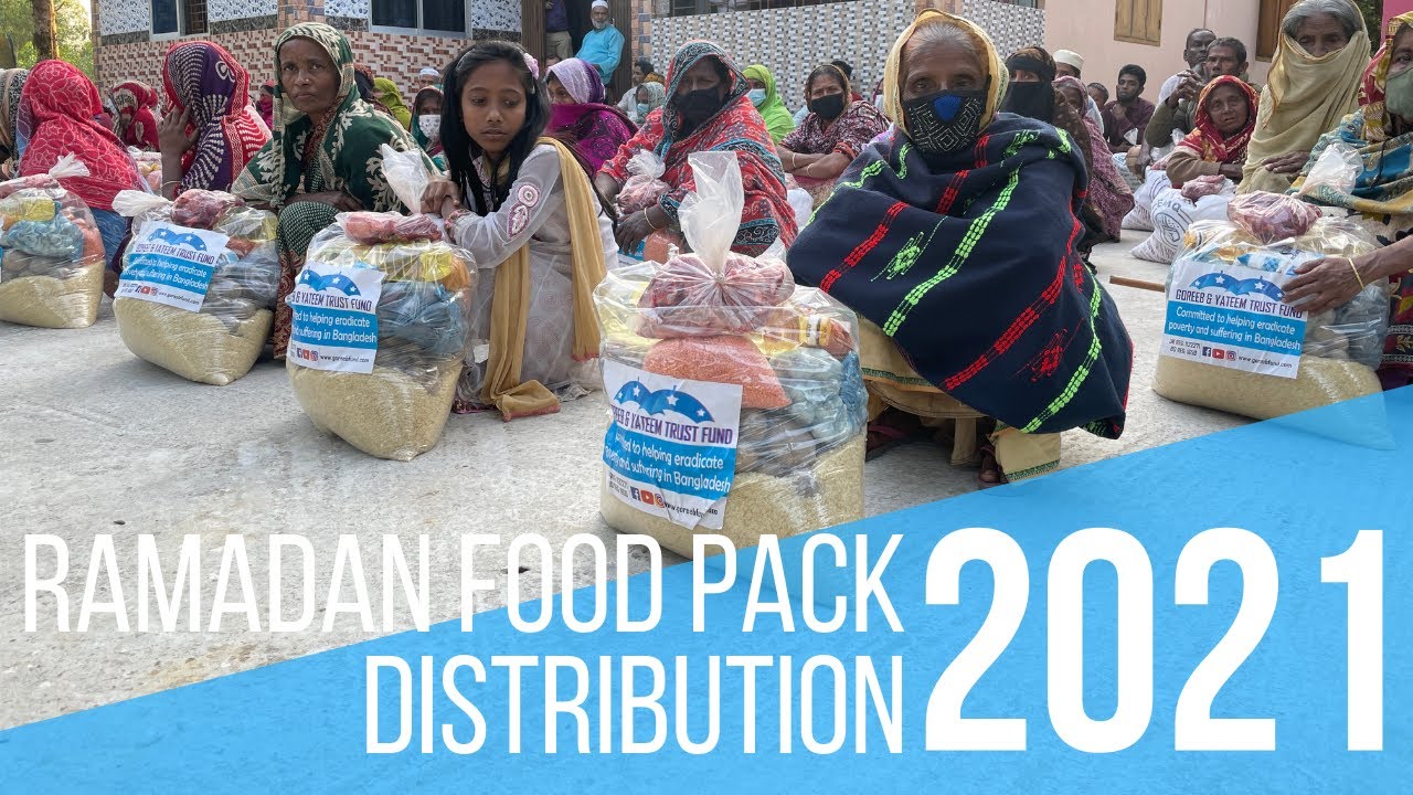 Ramadan Foodpack Distribution 2021 | Goreeb & Yateem Trust Fund