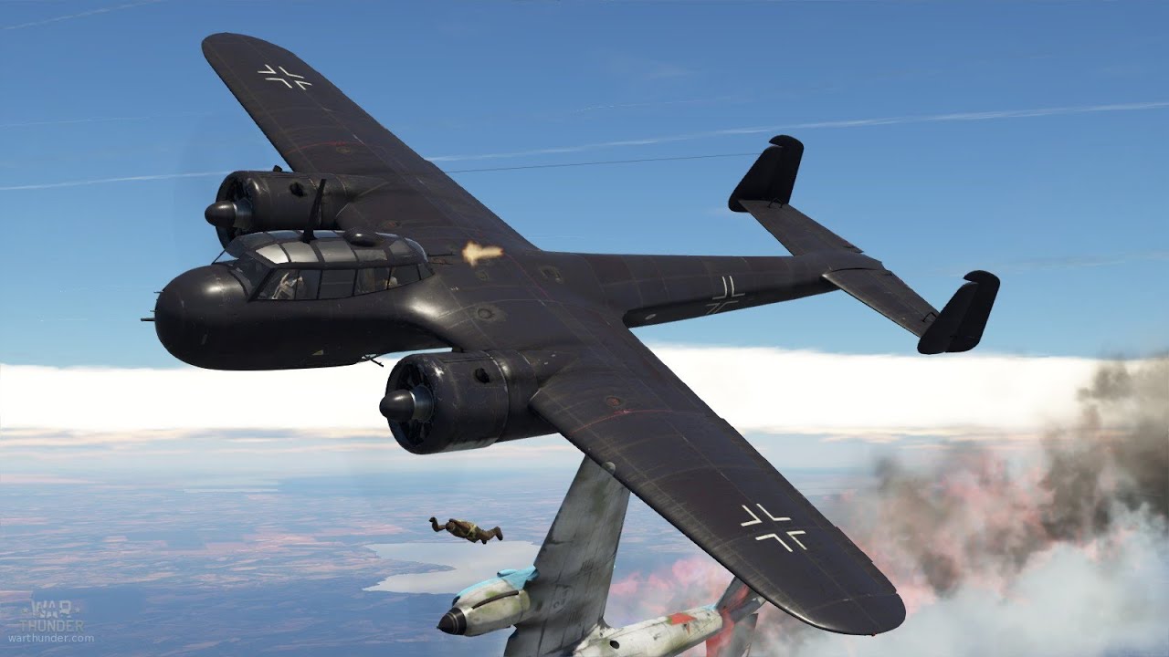 War Thunder Realistic Battle Do 17 Z-7 Flying Brick