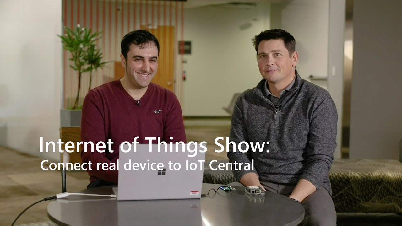 Connect real device to Azure IoT Central