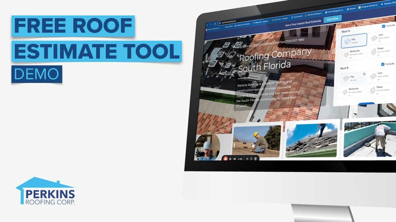 Get a Quick Roof Estimate with Perkins Roofing's Free Tool – Accurate, Instant, and Easy!