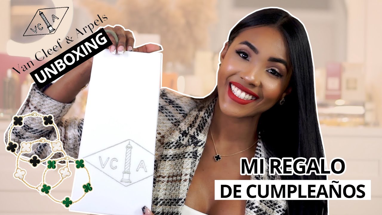 Mi GRAN Regalo de CUMPLEAÑOS| VAN CLEEF AND ARPELS unboxing
