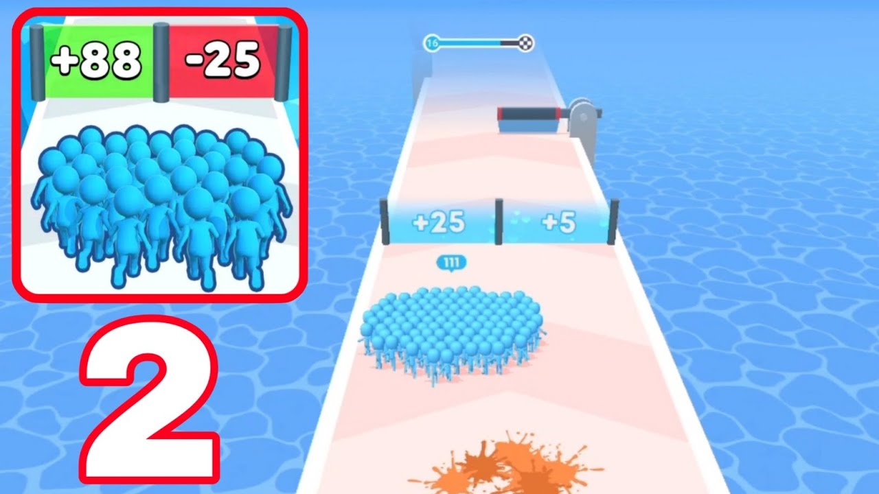 Count Masters - Stickman Clash - Gameplay Walkthrough Part 2 (Android,iOS)