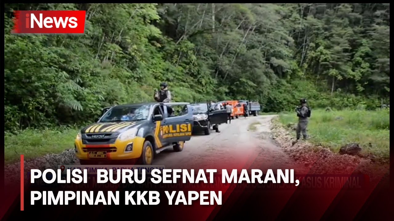 Polisi Fokus Buru Sefnat Marani, Pimpinan KKB Kabupaten Kepulauan Yapen