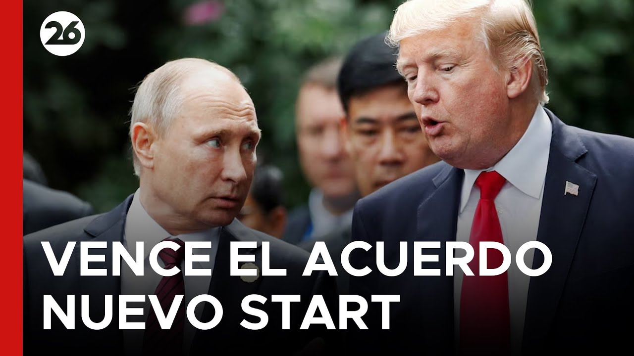 🚨 MUNDO EN ALERTA MÁXIMA | Expira el último tratado nuclear entre EE. UU. y Rusia