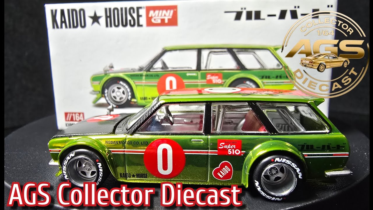 KAIDO HOUSE 164 MiniGT Datsun 510 Wagon. #minigt #diecastcollection #kaidohouse 