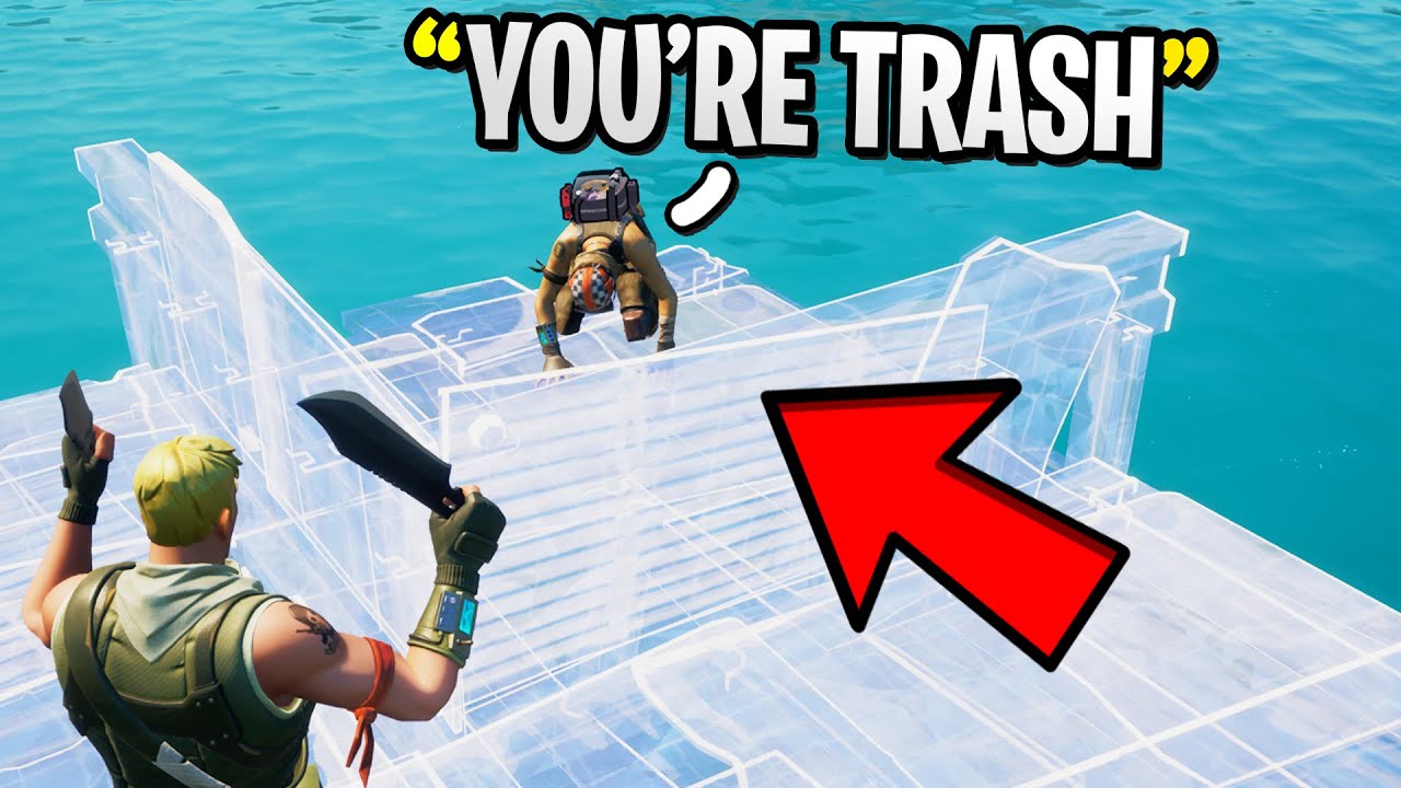 Floating People While They're Knocked in Creative Fill... (rage)