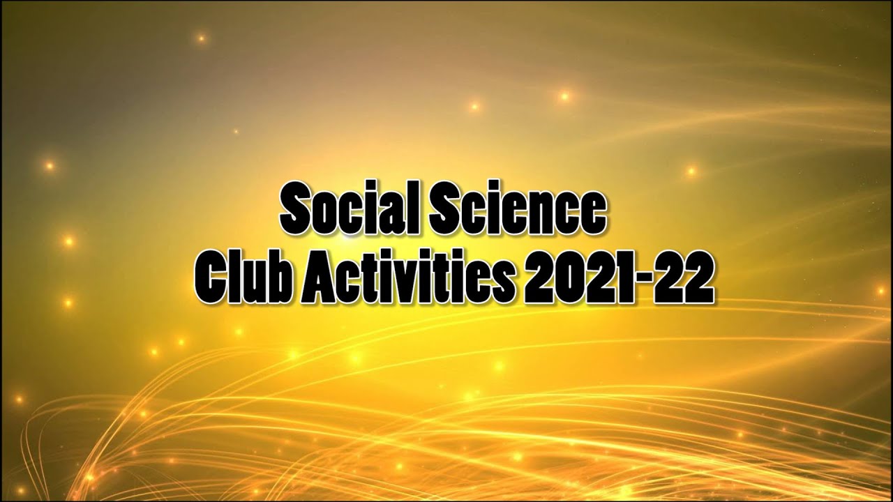 Christ Nagar Public School, Maranalloor  - Social Science -Club Activities