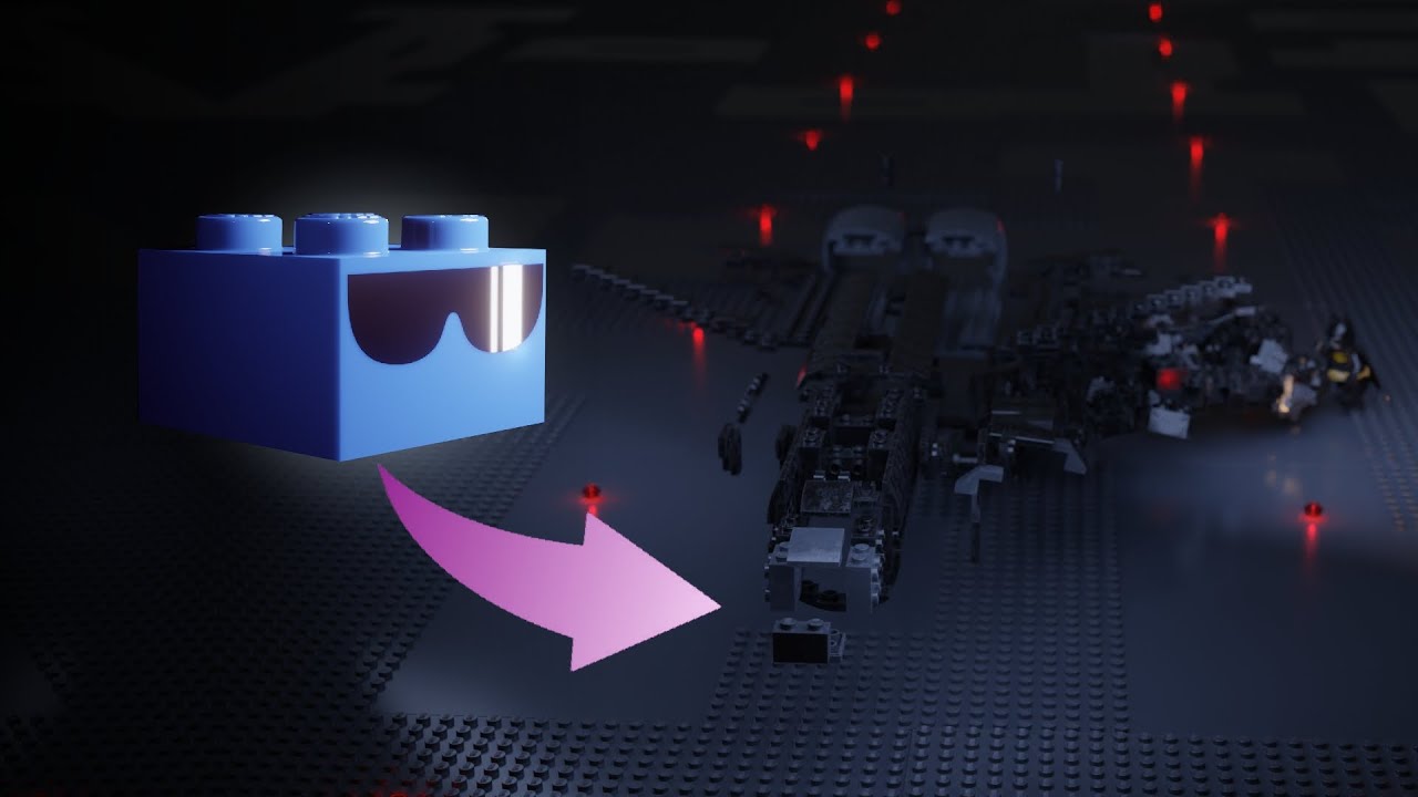 How to make Lego Building Animations in Blender 3d for Free!