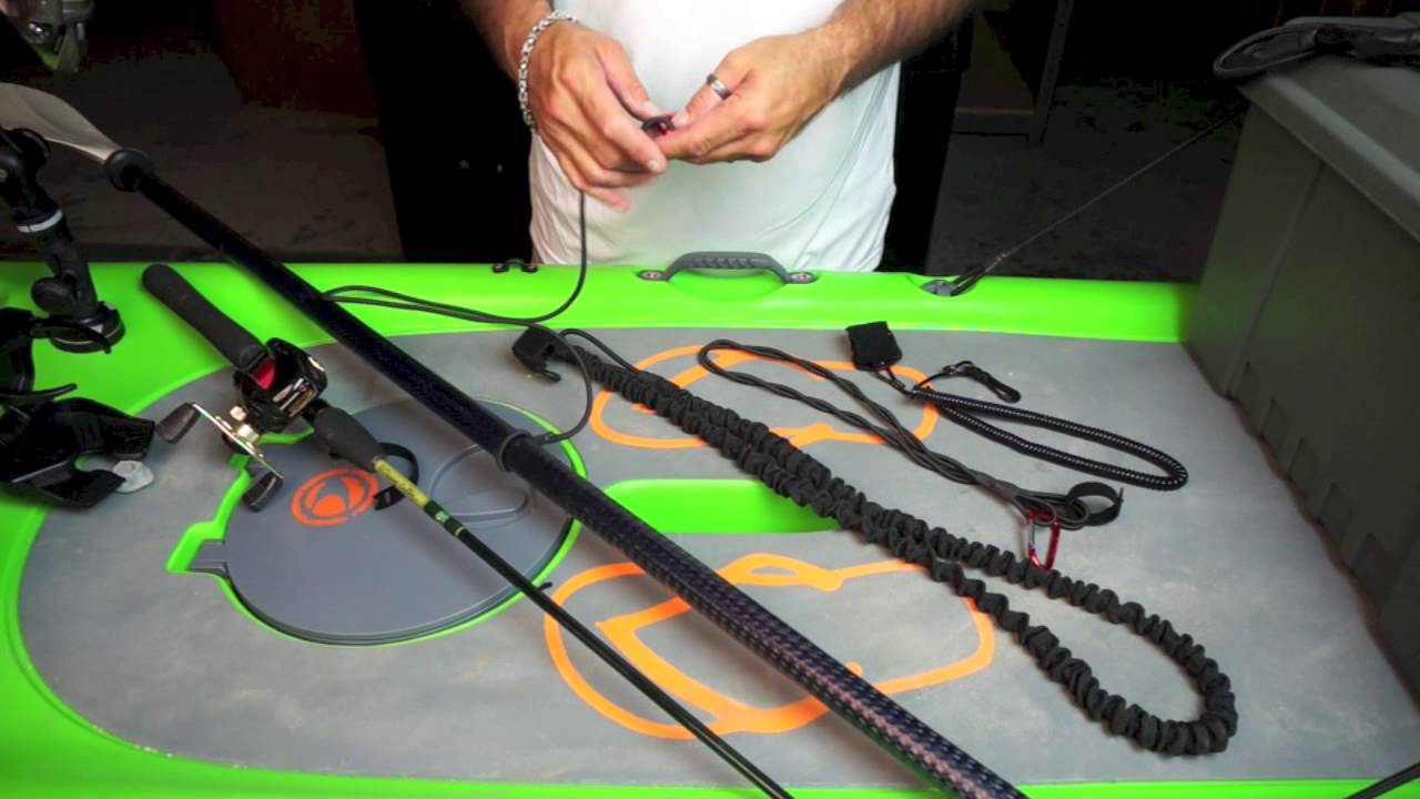 YakGear Product Overview - Paddle and Rod Leashes