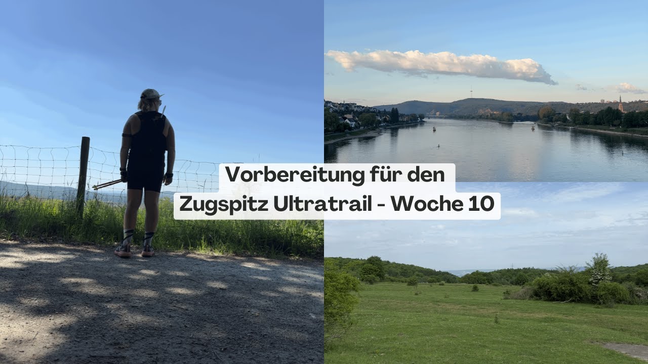 Vorbereitung für den Zugspitz Ultratrail (44km/1860 Höhenmeter) - Woche 10