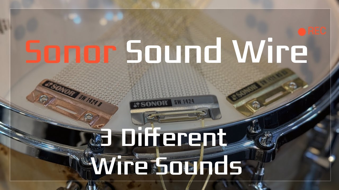 Sonor Wire Comparison with Sonor Artist Series Cottonwood AS12 1406CM