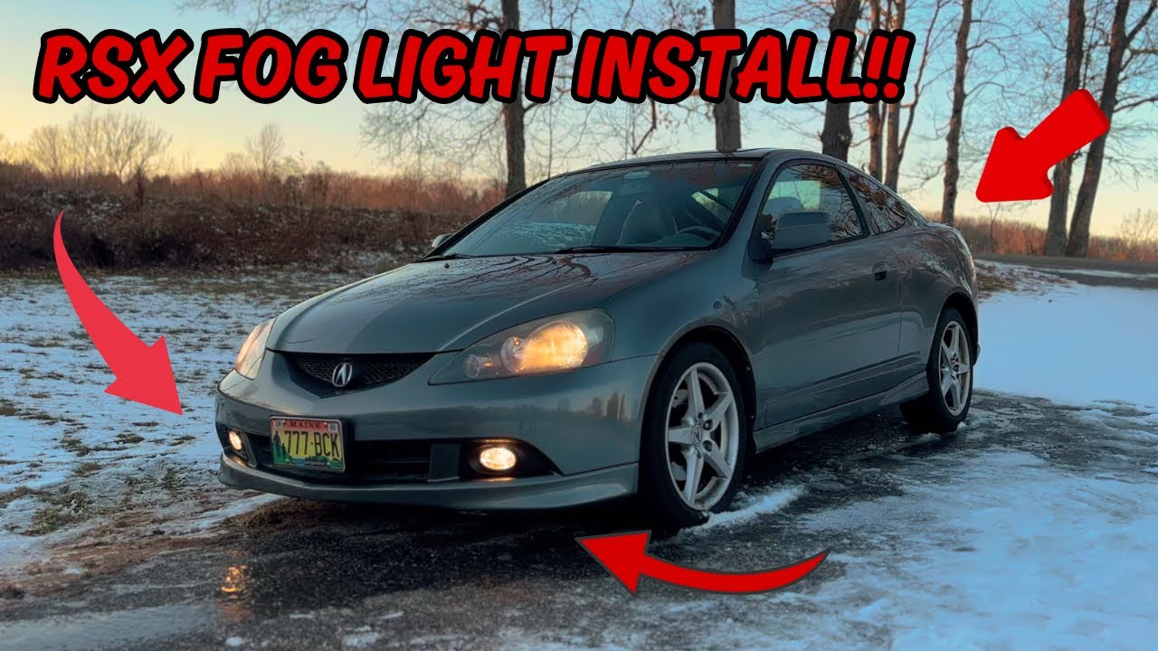 Acura RSX Fog Light Install!! (05-06)