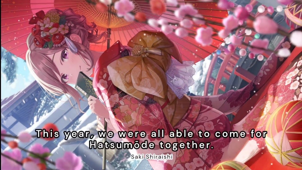 Idoly Pride Idol Story - Saki Shiraishi "New Year's Leap of Hopes" Ep. 3 May we soar higher & higher