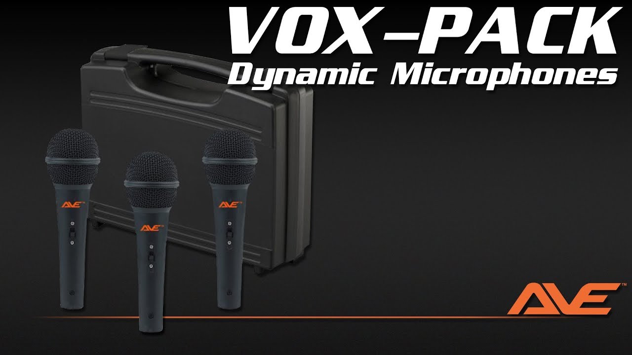 AVE VOX-PACK Dynamic Microphone Pack