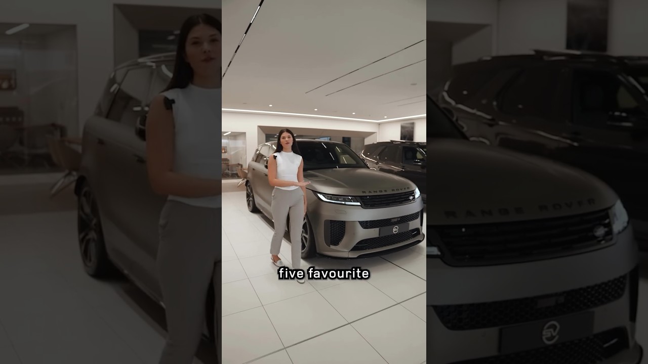 COOL FIVE FEATURES NEW RANGE ROVER SPORT SV ✅ #rangeroverinformation #landrover #shorts