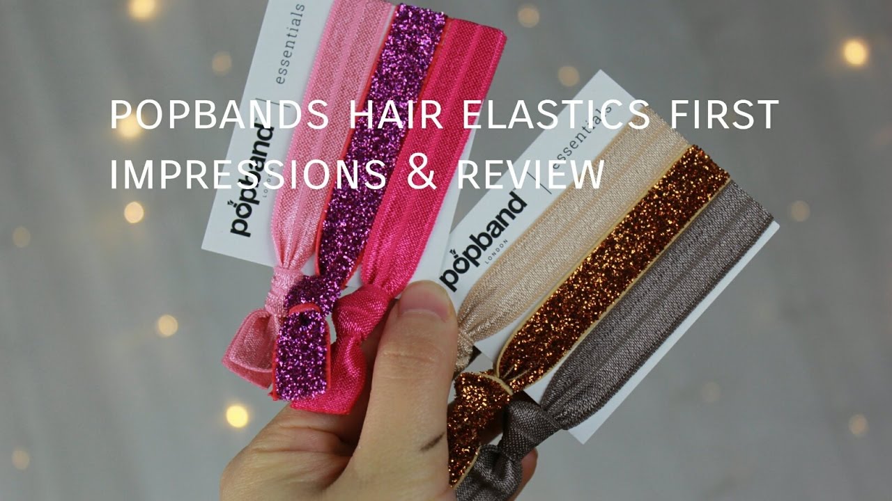 Popband Hair Elastics First Impressions & Review | Chee Styles