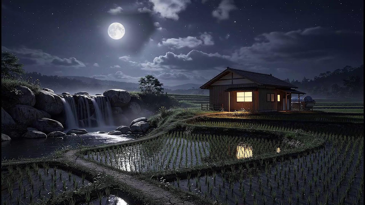 Calming Night 🌑 Healing of Stress,Anxiety and Depressive States,Relaxing ,Nighttime Sleep Time 53